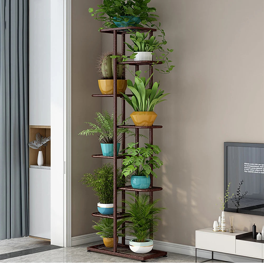 8 Tiers Metal Plant Stand