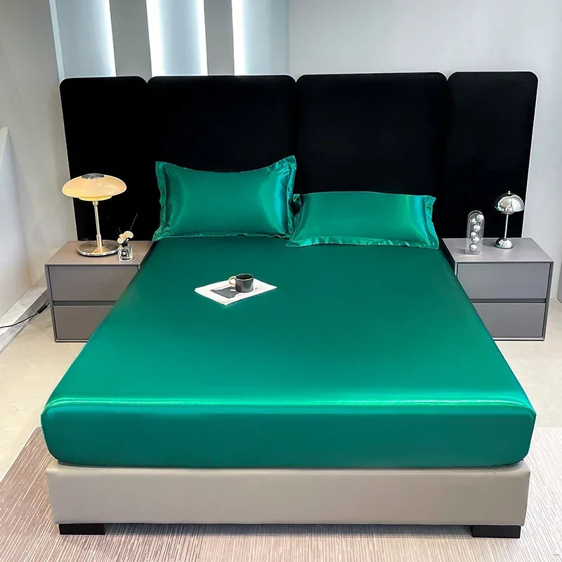 Satin Waterproof Fitted Sheet