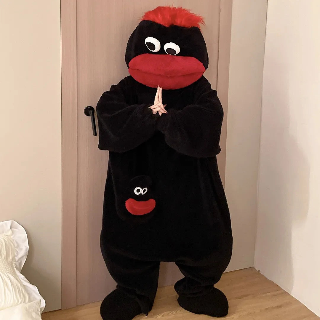 Cartoon Monster Onesie Pajamas