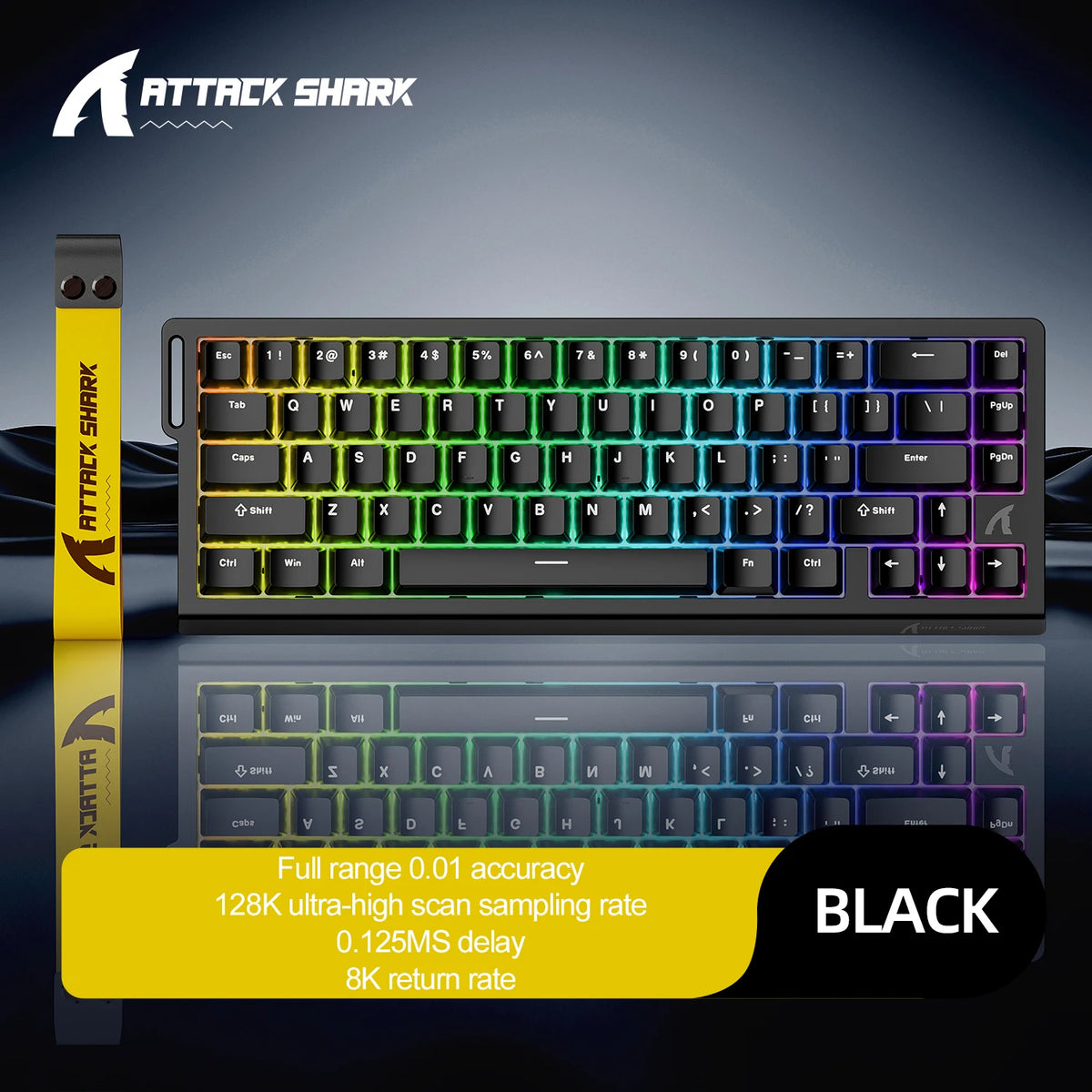 ATTACK SHARK X68HE Magnetic Keyboard