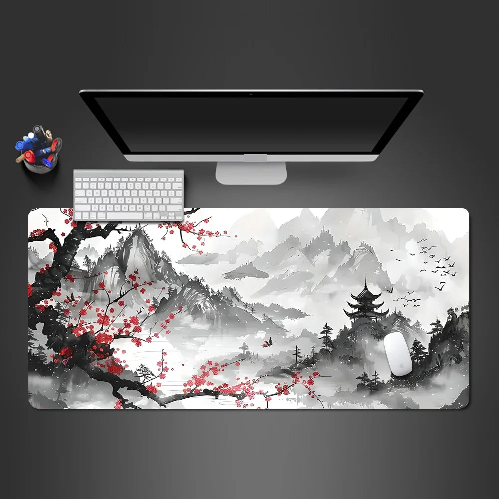 Mouse Pad Sakura Landscape