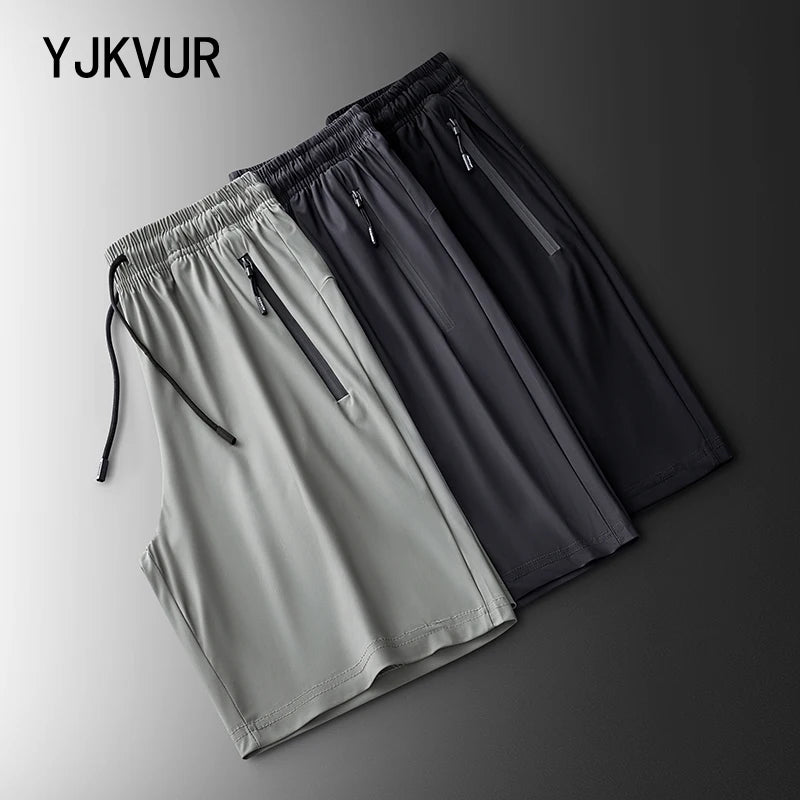 Men's Ice Silk Casual Shorts