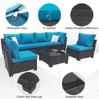 Patio Furniture Set 7 Piece