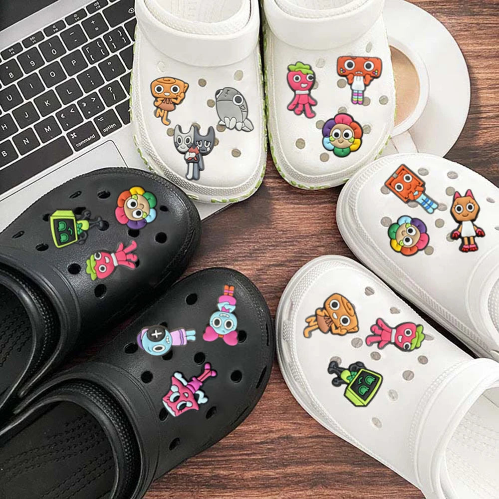 12pcs Dandys World Game series Shoe Charm