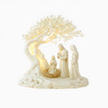 2D Flat Prayer under Moonlight Tree Decoration