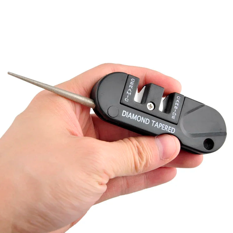 4-in-1 Mini Portable Tungsten Ceramic Carbide Knife