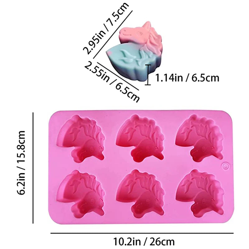 Unicorn Silicone cake mold