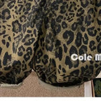 2026 Spring New Children Leopard Print Overalls
