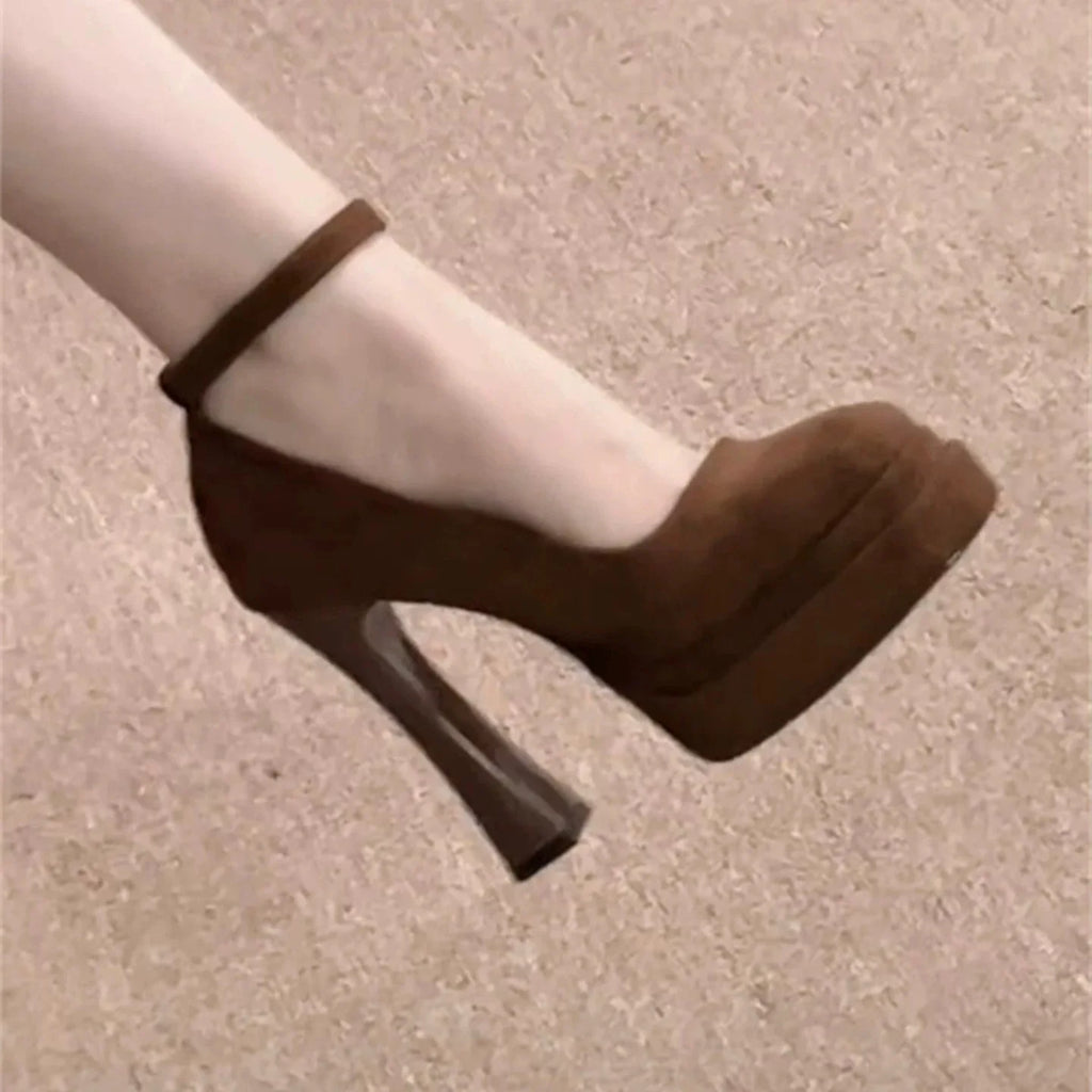 11cm Square High Heel