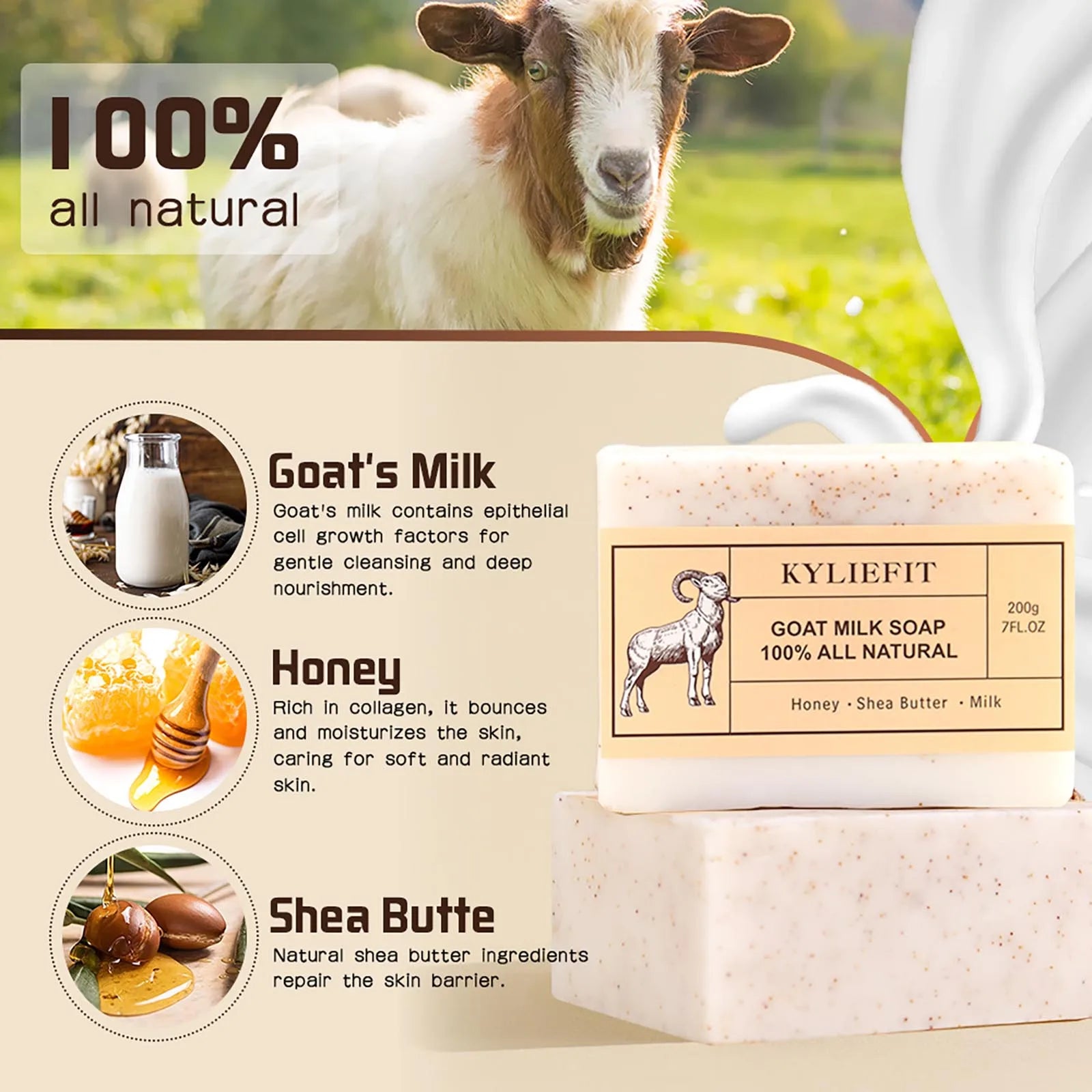 Organic Goat Milk Soap Bar