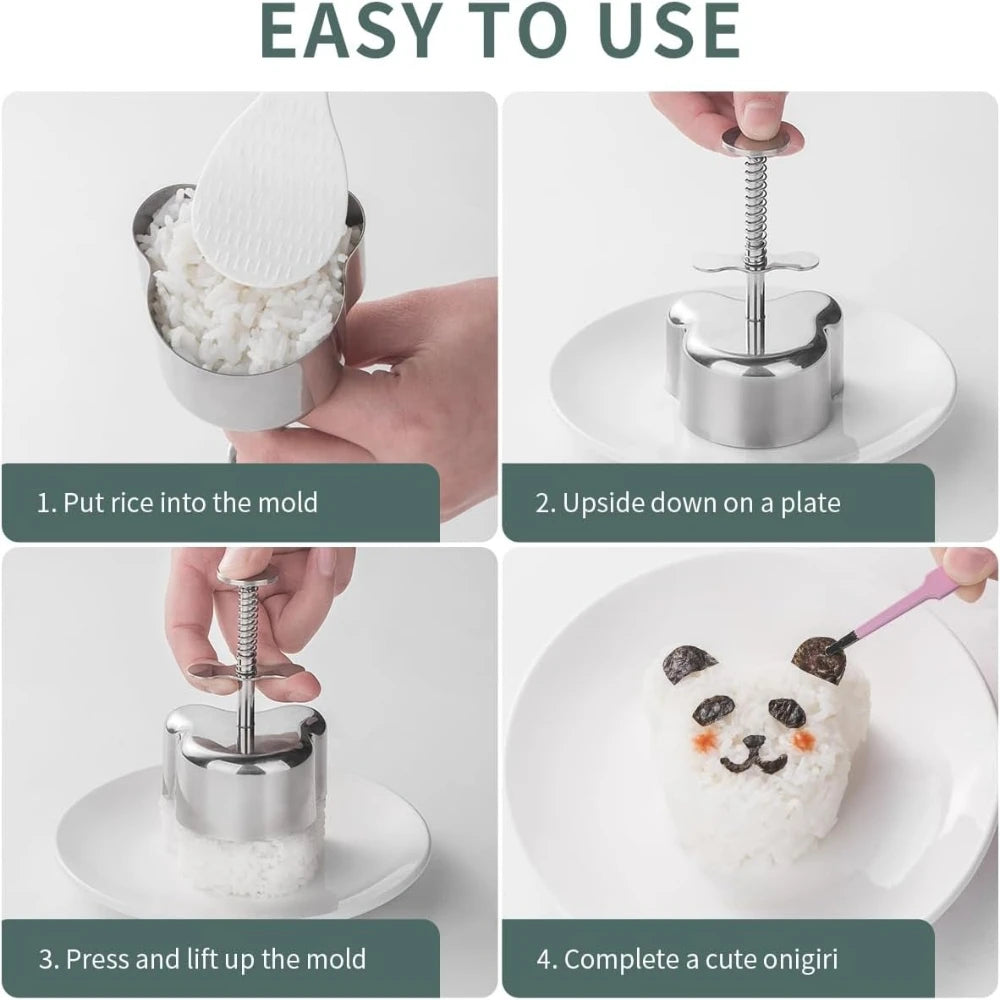Sushi Mold DIY Rice Ball Mold