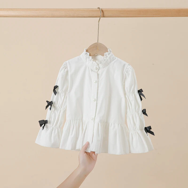 Cotton Ruffles Blouse