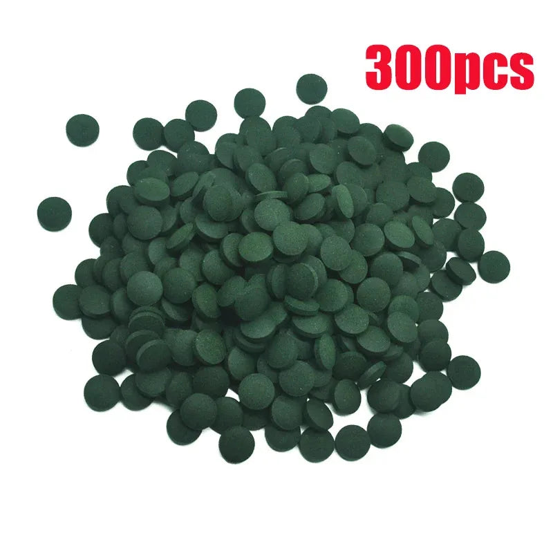 100-500PCS Spirulina Tablets