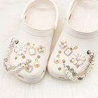1/5pcs Girls Shoe Charms Designer Pearls