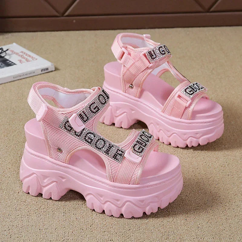 High Heels Open-toed Sandals
