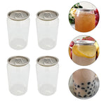 10 Pcs Pull Lid Storage Bottles