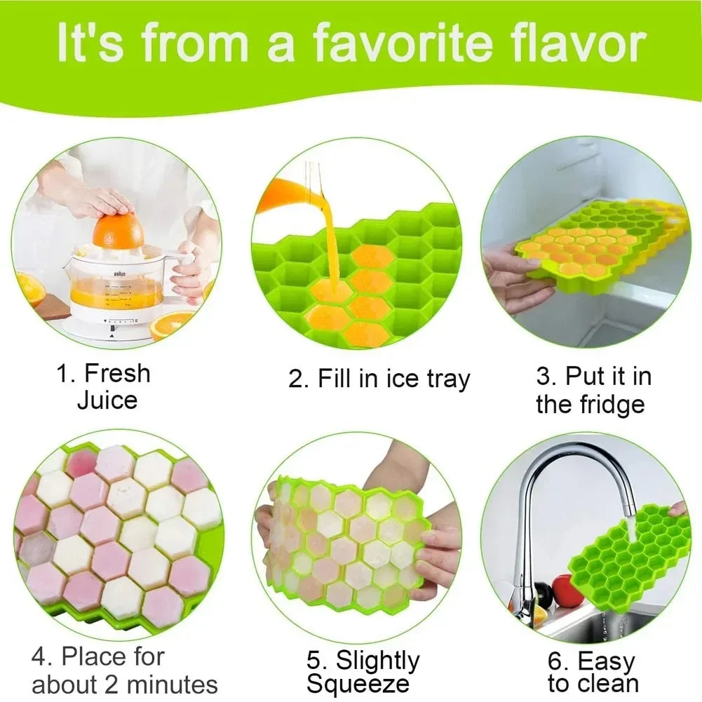 37 Cavity Ice Cube Mold