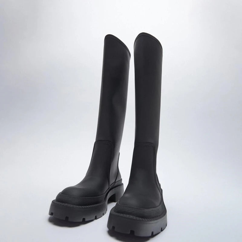 Women Long Knee High Boots