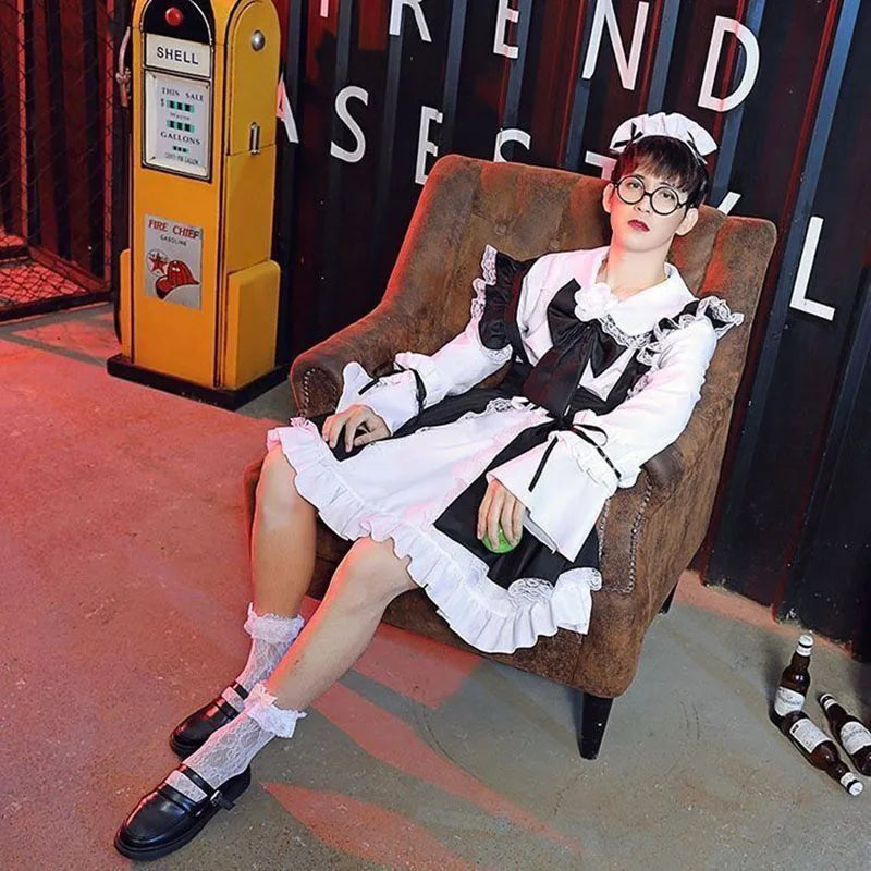 Halloween Maid Outfit Lolita Cosplay