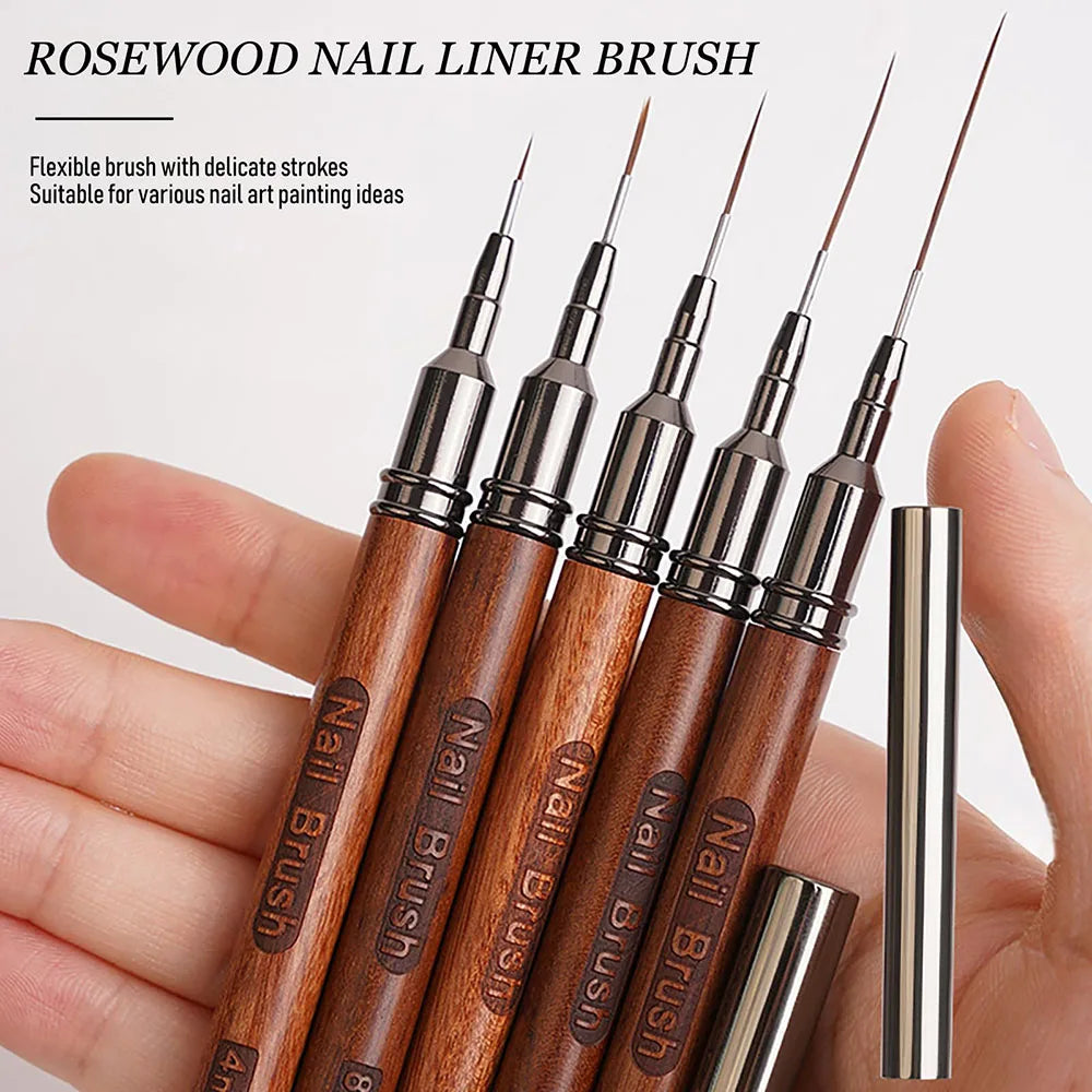 Wooden Nail Art Brushes