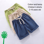 Linen Kids Shorts