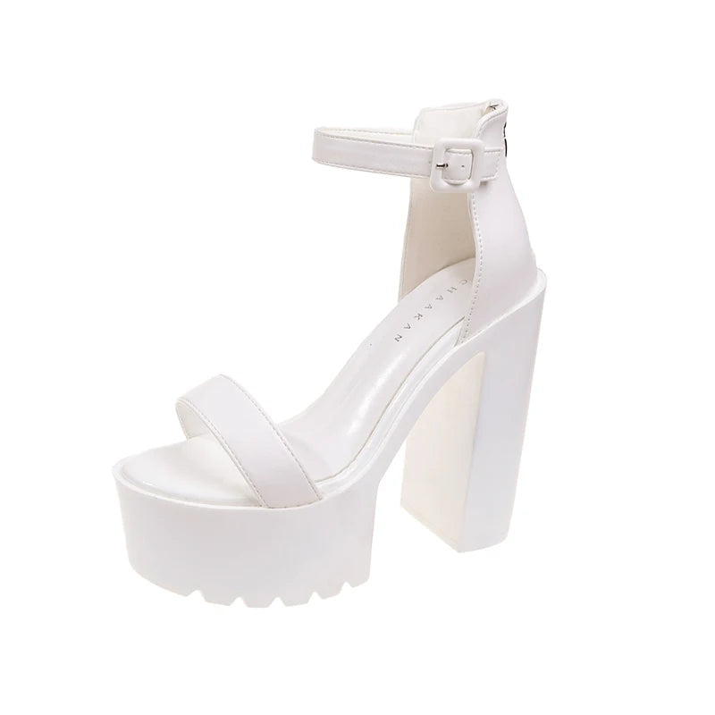 13.5cm Chunky Heel Sandals