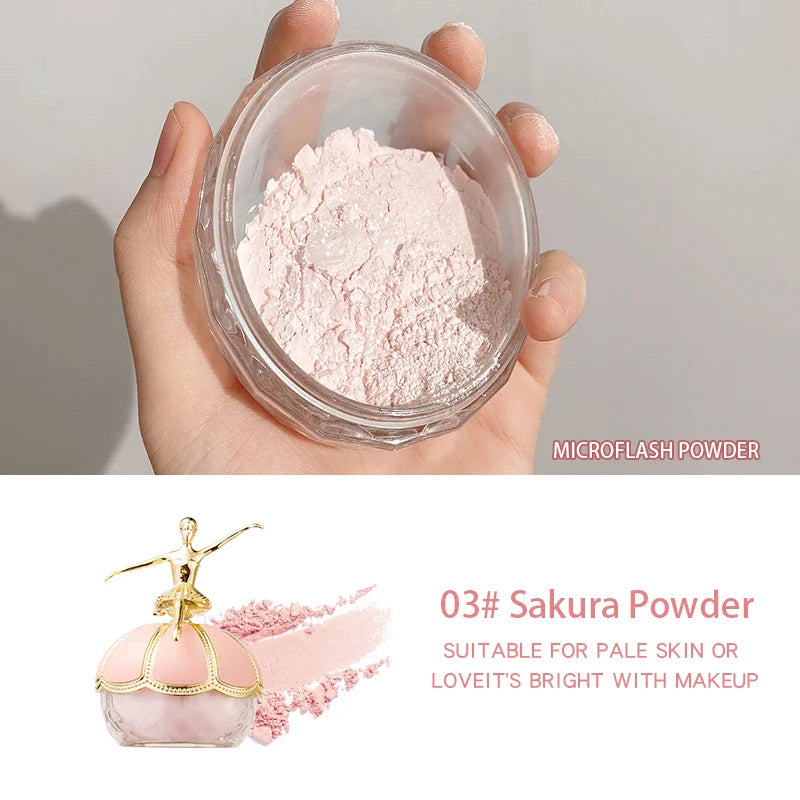 Loose Matte Powder Ballerina Makeup