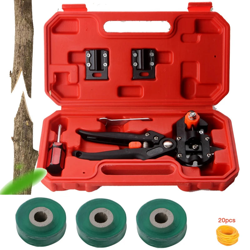 Professional Red Toolbox Grafting Pruner Garden and Farming tools