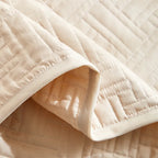3pcs set, Quilted Cotton Bedspread