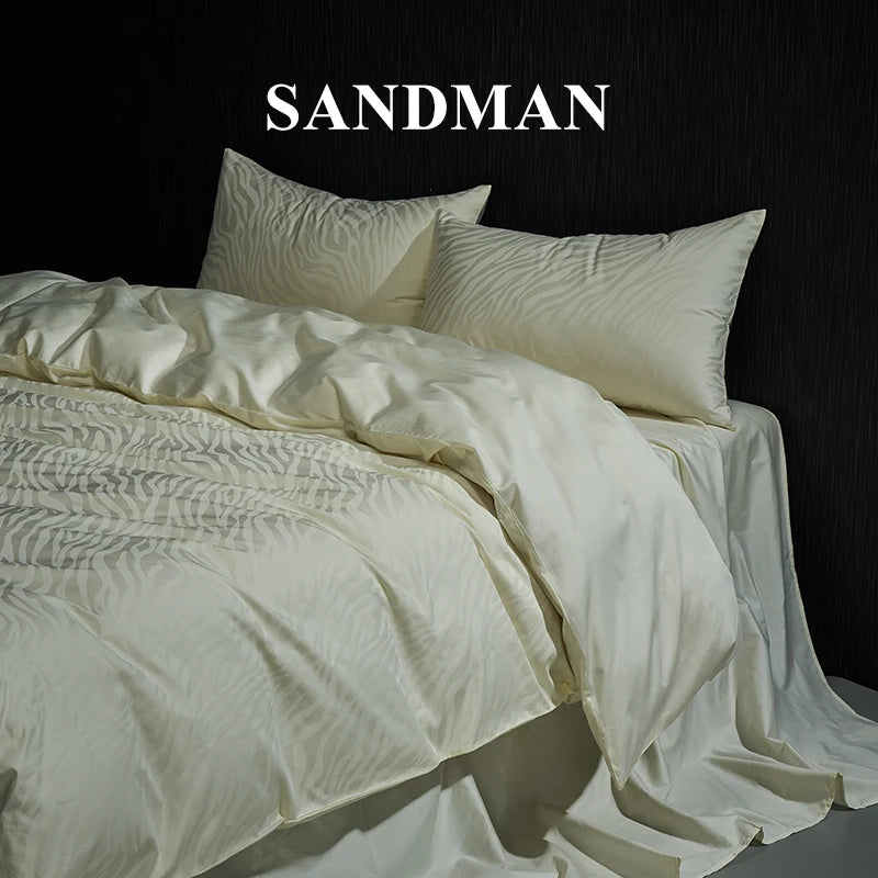 4pcs Satin Bed Set