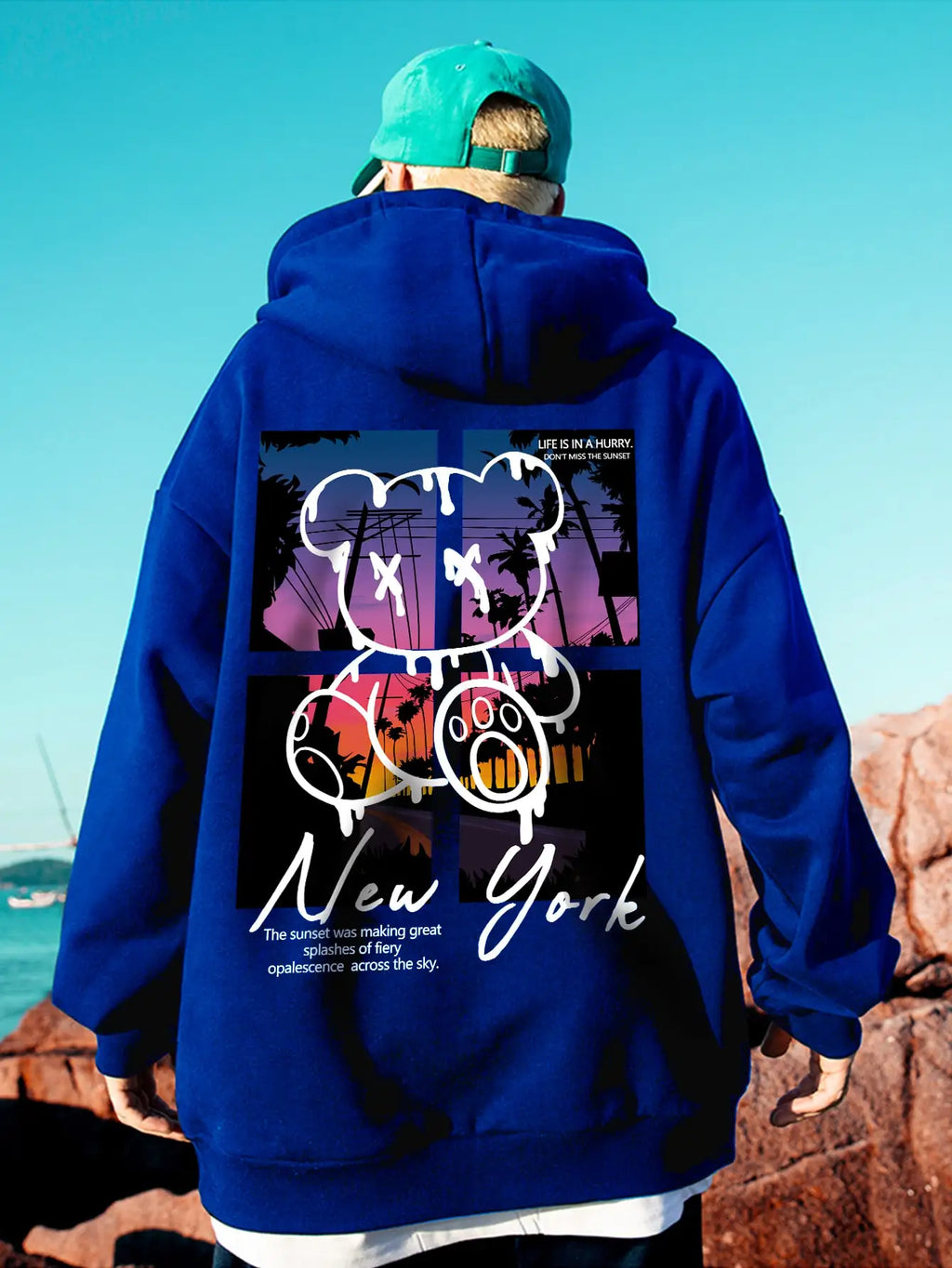 New York Art Word Cartoon Bear
