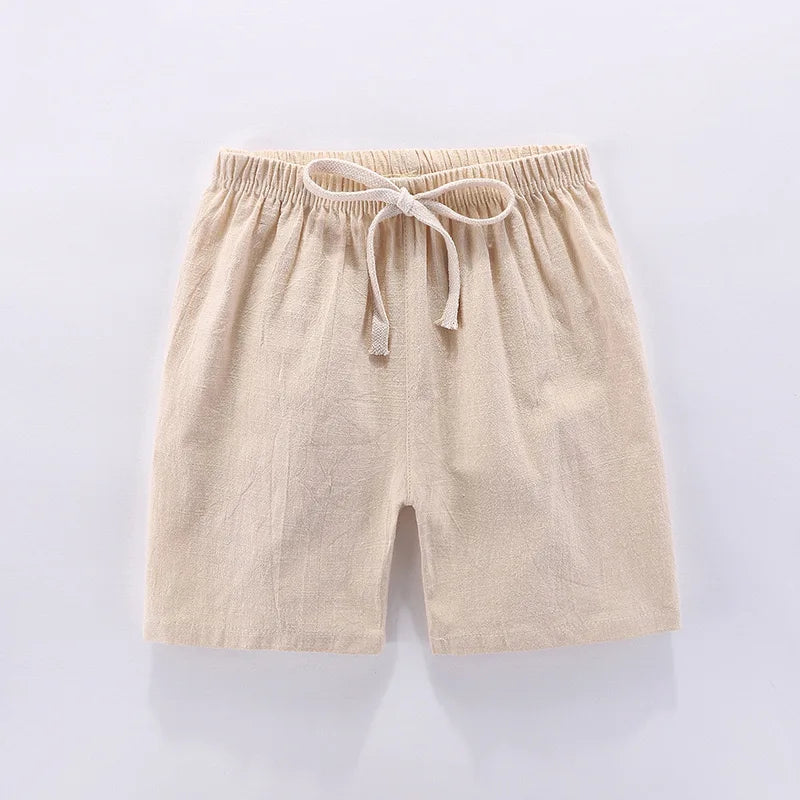 Linen Kids Shorts