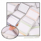 250Sheets Pull-out Sticky Notes Notepad Memo Pad Bookmark Message Marker Sticker Paper Student School Stationery Office Supplies