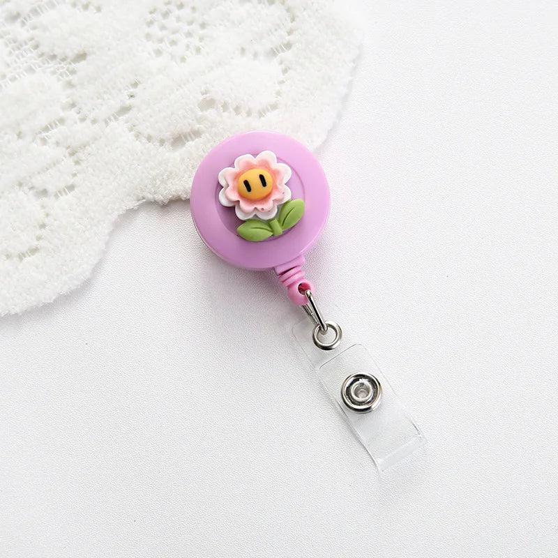 Retractable Reel ID Badge Holder