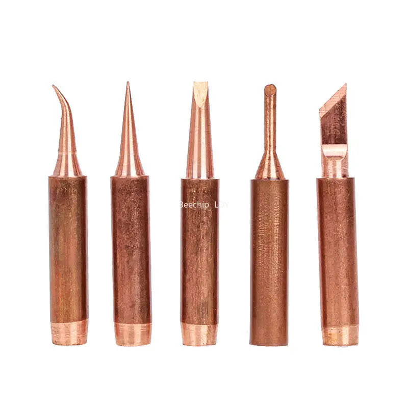 5pcs 900M-T Pure Copper Soldering Iron   Tip Lead-free Solder