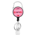 1pc Retractable Worker ID Tag