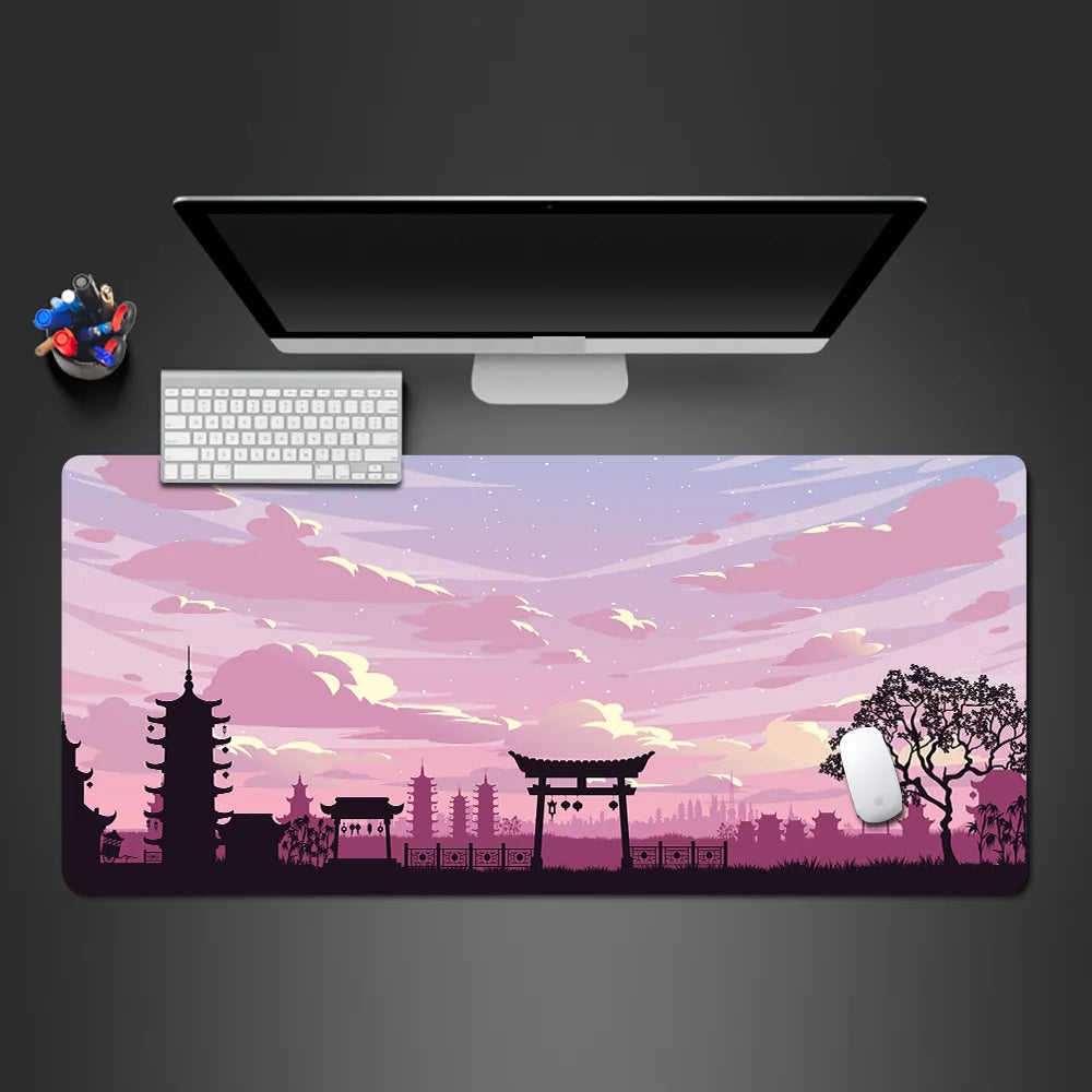 Mouse Pad Sakura Landscape