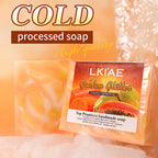LKIAE Natural Carrot & Papaya Handmade Soap,
