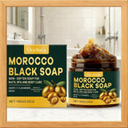 1/2/3pcs Morocco Black Soap