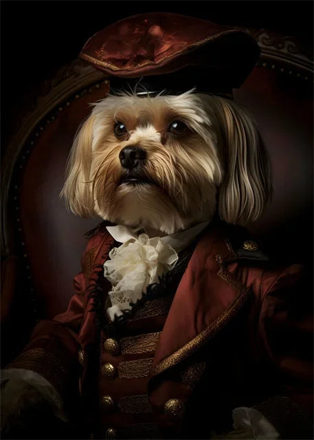 Aristocrat Animals Portrait Posters