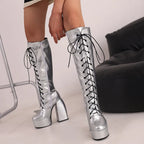 Big Size Thigh High Boots Knee High Boots