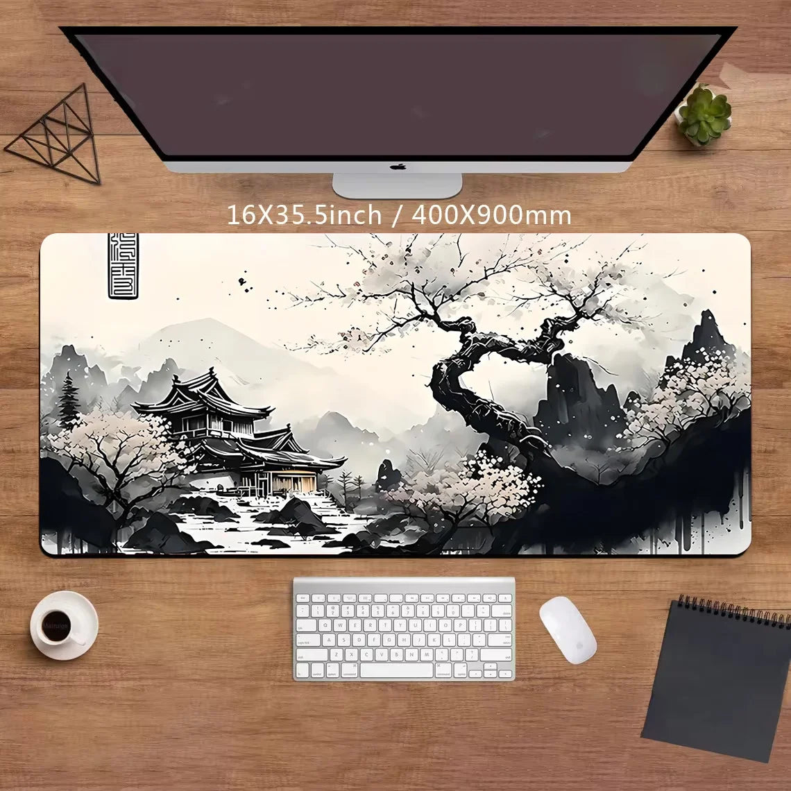 Mouse Pad Sakura Landscape