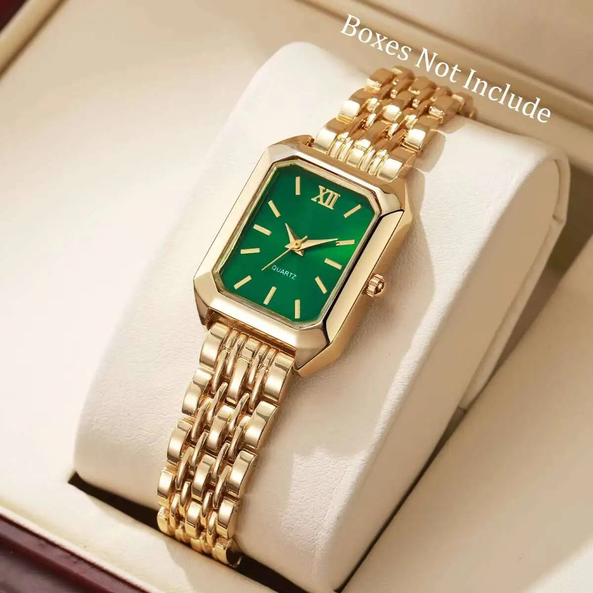 Rectangle Women Quartz Watch Luxury Analog Wristwatches