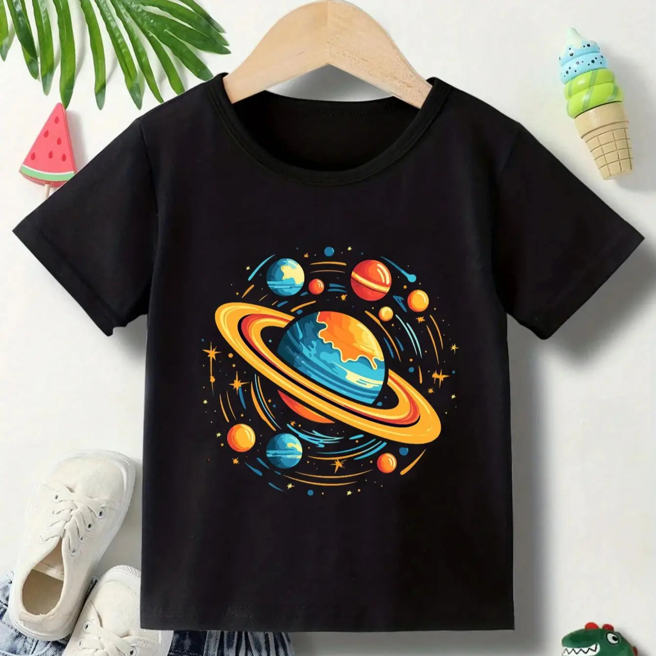 kids Planets Solar System shirt