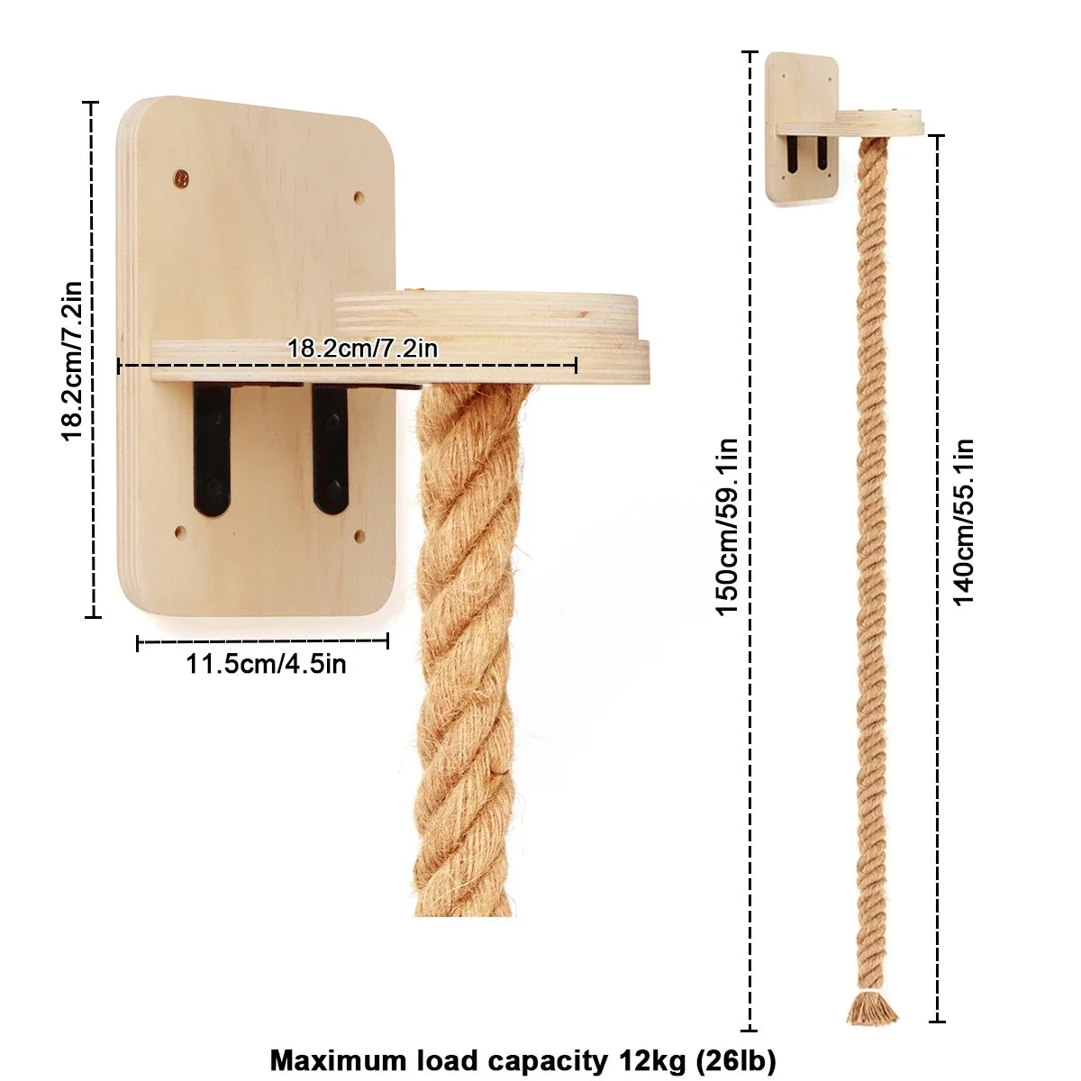 Cat Tree Wall Mounted Climbing Shelves