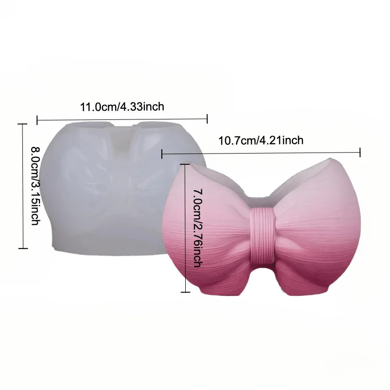 Bow makeup holder