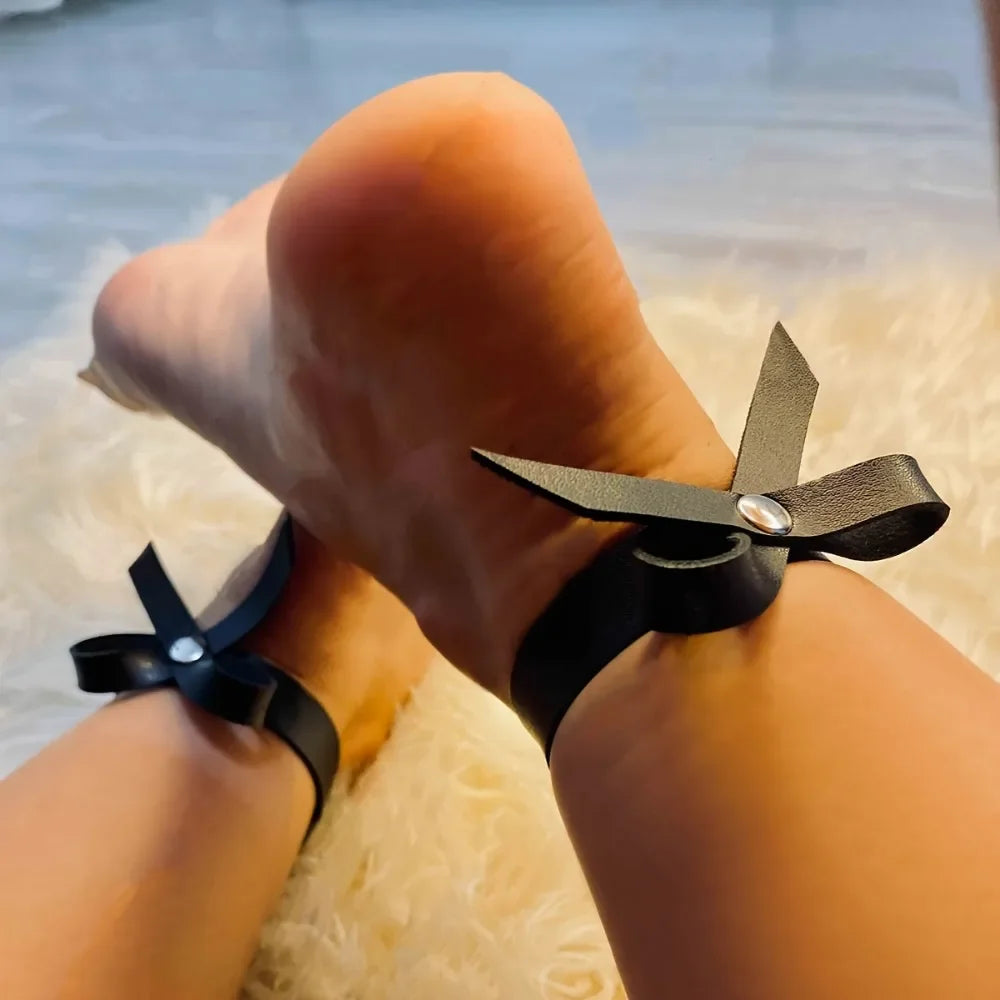 2Pcs Fashion Bowknot Anklets