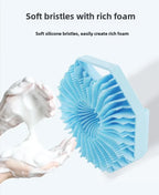 Bath brush scrubber