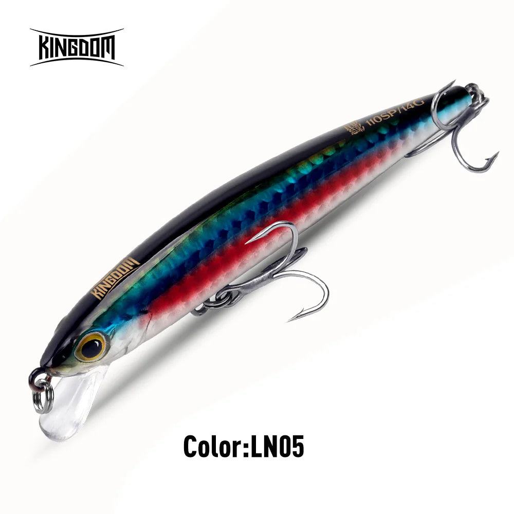 Kingdom Suspending Minnow Fishing Lures