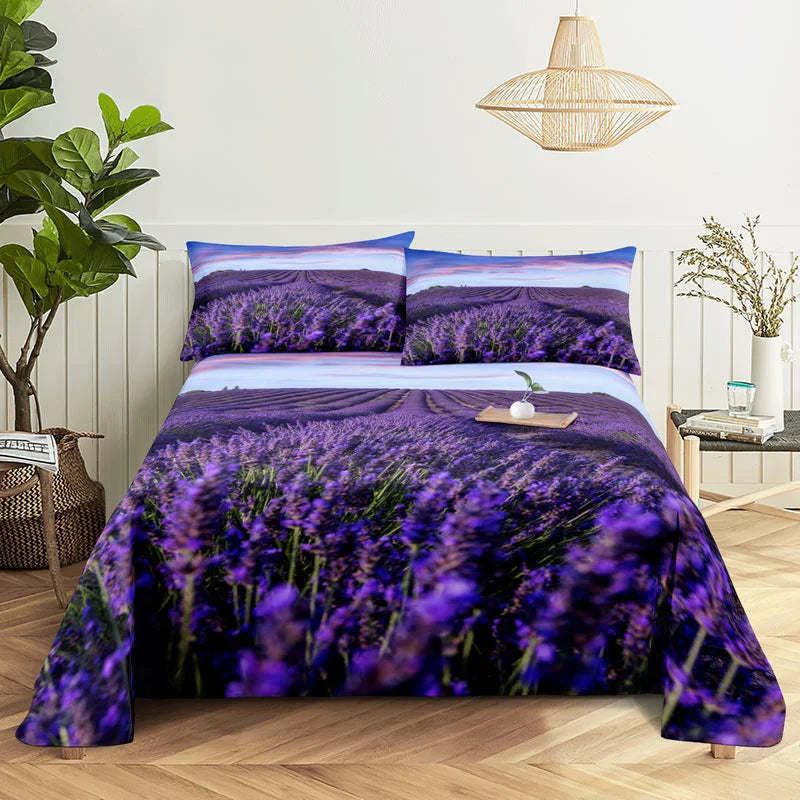 Purple animated Bed Sets